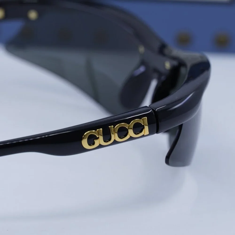 Gucci GG1774S 006 Sunglasses - Shiny Black\ Grey